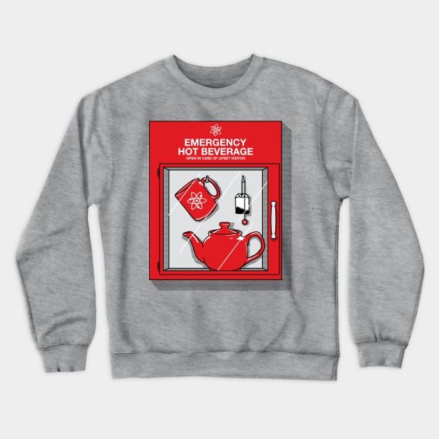 Social Protocol Emergency Crewneck Sweatshirt by huckblade